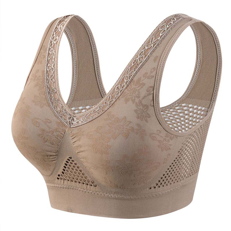 Pure Cotton Buttonless Comfy Lifting Bra