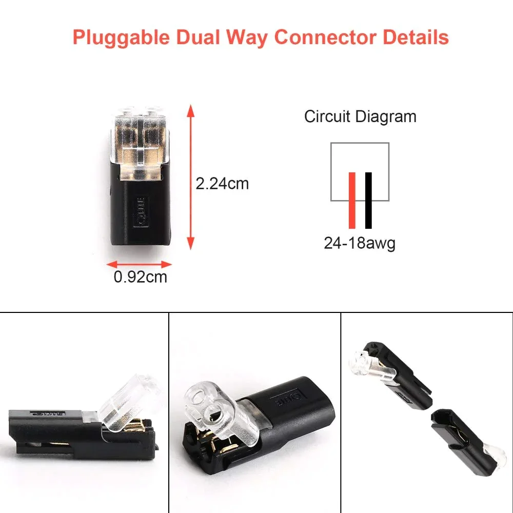 Pxcxu🔥Buy 50 Get 150 Free✨Double-wire Plug-in Connector With Locking Buckle