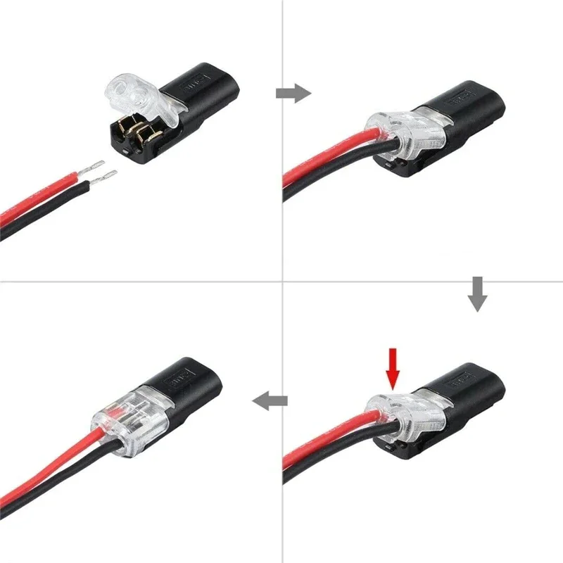 Pxcxu🔥Buy 50 Get 150 Free✨Double-wire Plug-in Connector With Locking Buckle