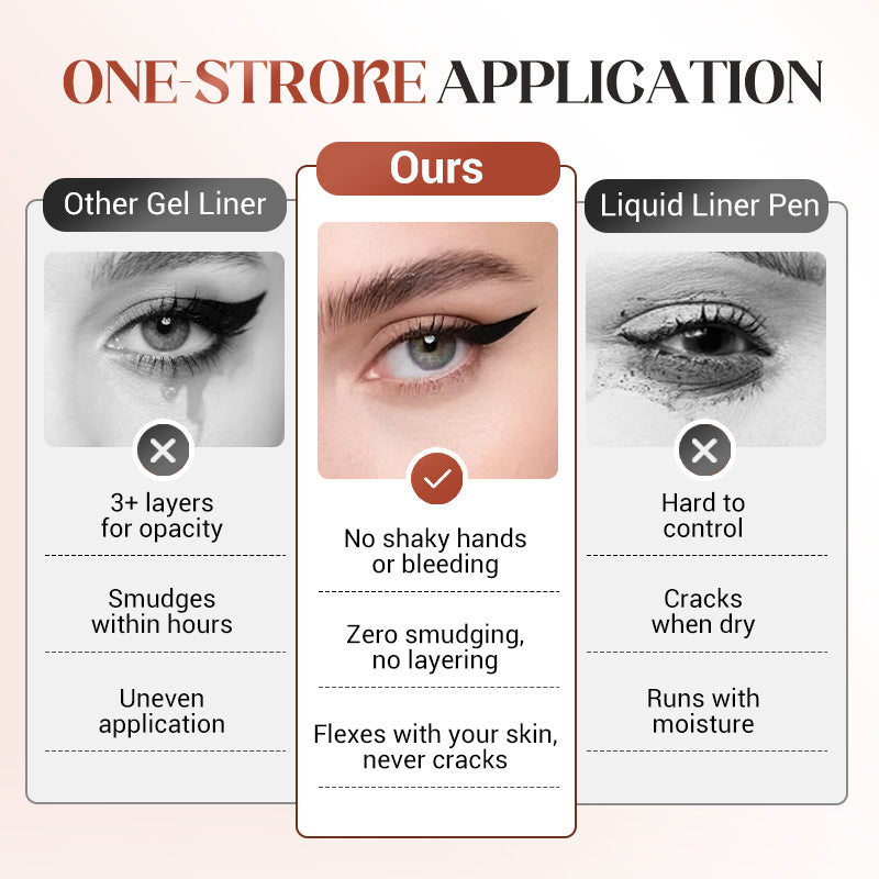 💜Waterproof Beachproof Gel Liner