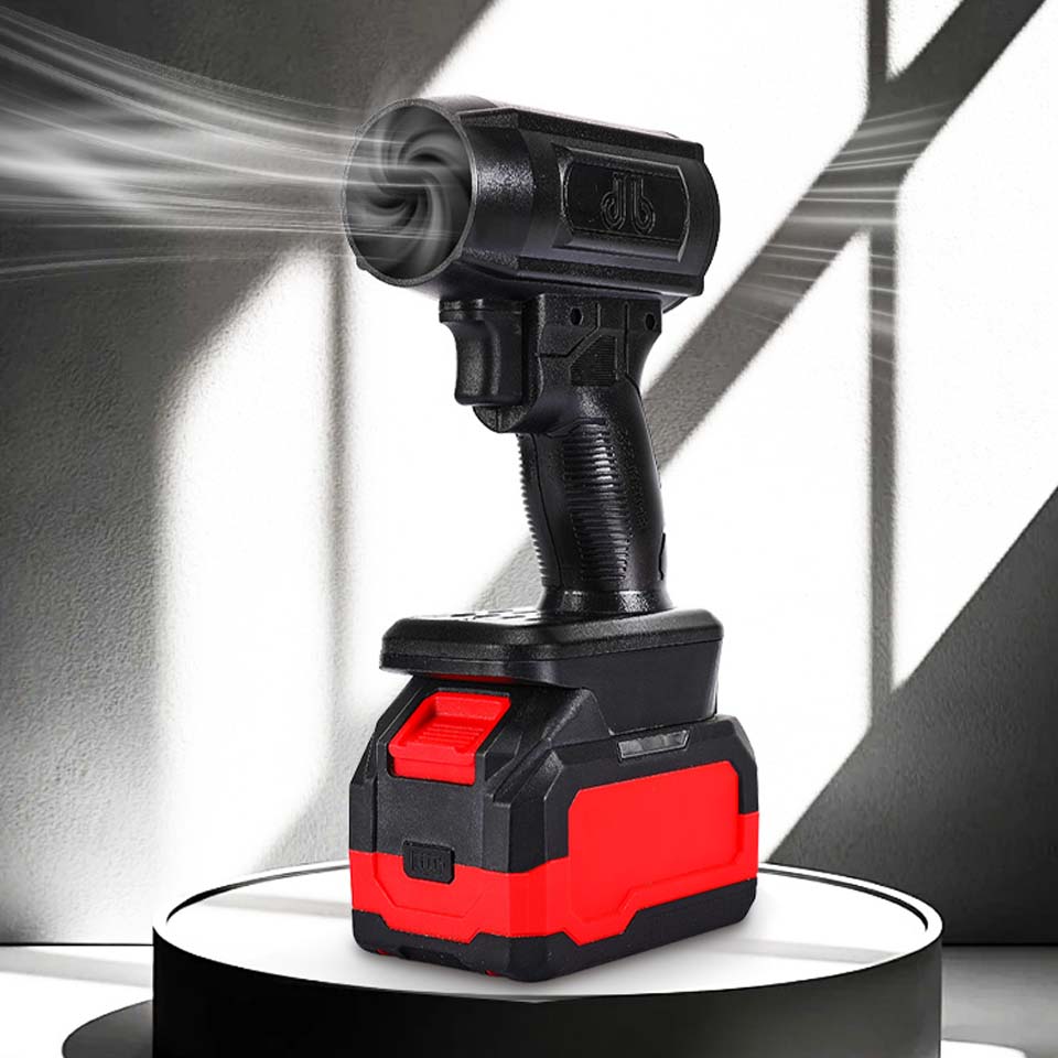 X64 Turbo Fan16000mA Powerful Air Blower 64mm Handheld Brussels Motor Duct Fan Thrust Electric Power Display Car Air Gun Dry