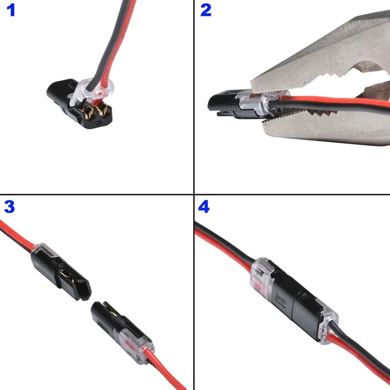 Pxcxu🔥Buy 50 Get 150 Free✨Double-wire Plug-in Connector With Locking Buckle
