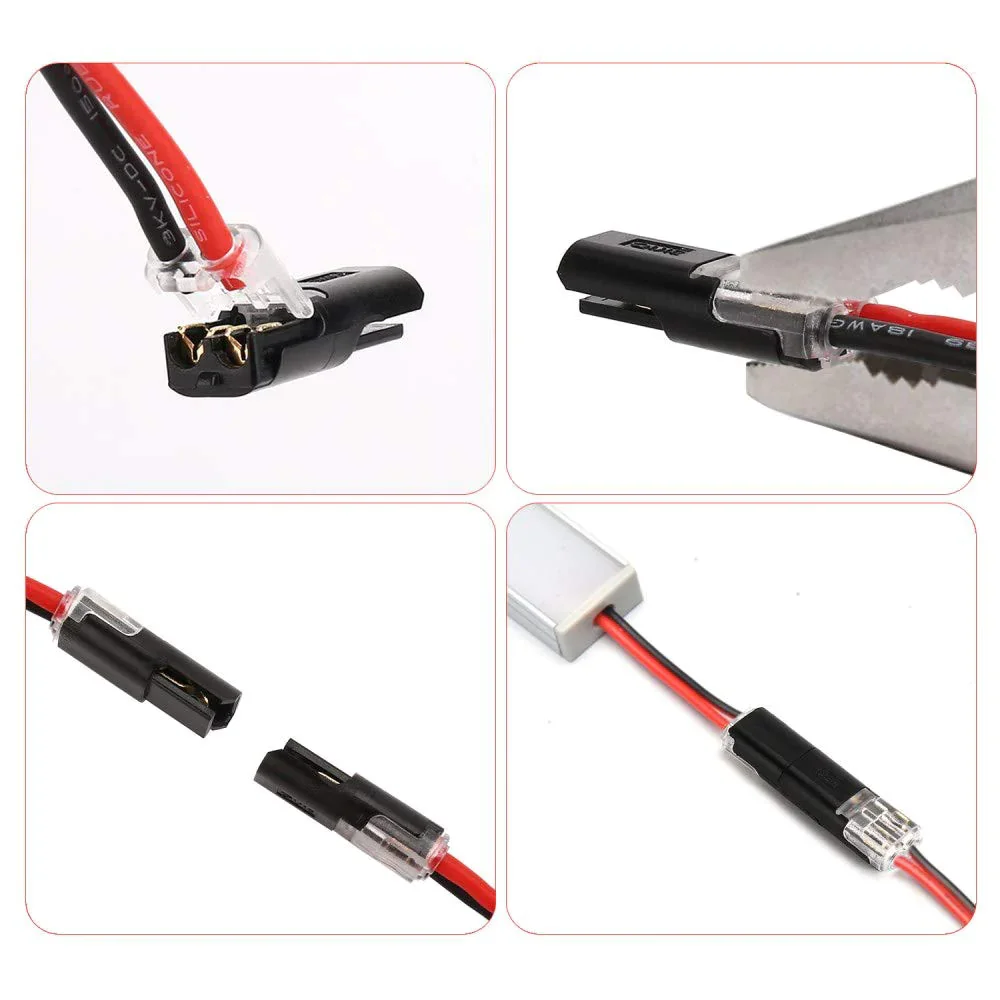 Pxcxu🔥Buy 50 Get 150 Free✨Double-wire Plug-in Connector With Locking Buckle