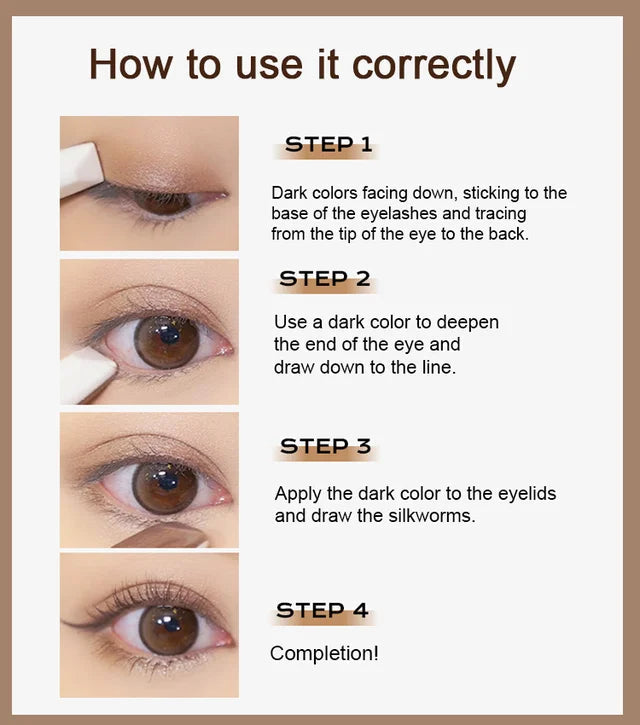 💗LAST DAY - BUY 1 GET 1 FREE💗🥰Gradient Three-Color Eyeshadow Stick