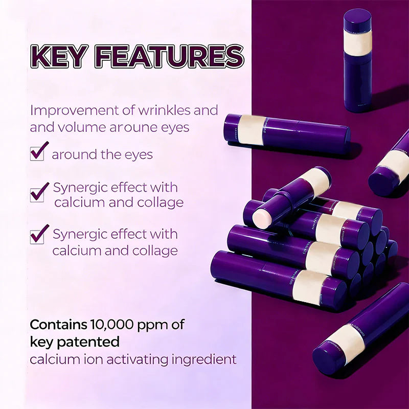 ⏰ Now only 50% off!💜 LAST DAY: Buy 1 Get 1 FREE!! 💝 Bestselling Cemenrete Calcium Multi Balm Stick—Instant Firming & Anti-Aging Wrinkle Repair for Neck, Face, Eyes.