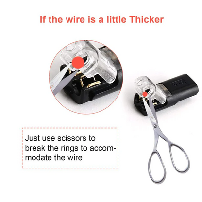 Pxcxu🔥Buy 50 Get 150 Free✨Double-wire Plug-in Connector With Locking Buckle