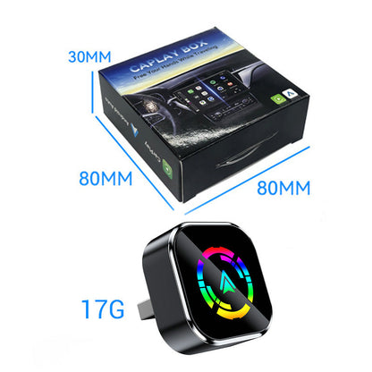 🚗📱 2-in-1 Wireless Adapter: Wireless Auto-Connect for iPhone & Android – Enjoy driving safety and freedom! 🔋🎉