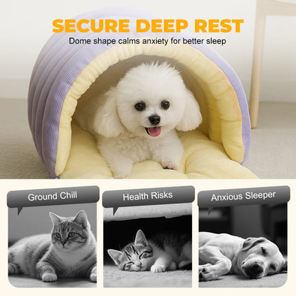 🐈Removable and Washable Winter Closed-off Pet Bed💝