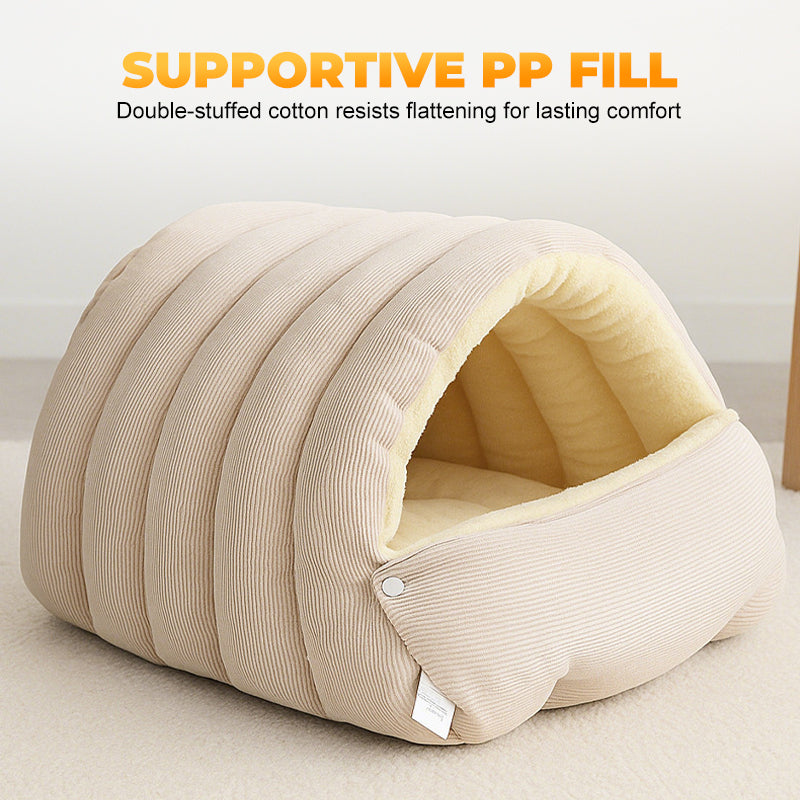 🐈Removable and Washable Winter Closed-off Pet Bed💝