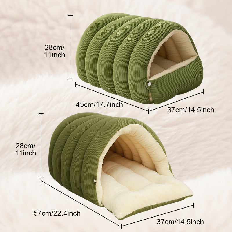 🐈Removable and Washable Winter Closed-off Pet Bed💝
