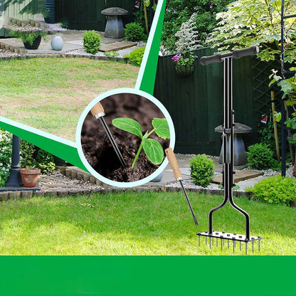 Aerator Lawn Tool, Automatic Dirt and Leaf Clean Design