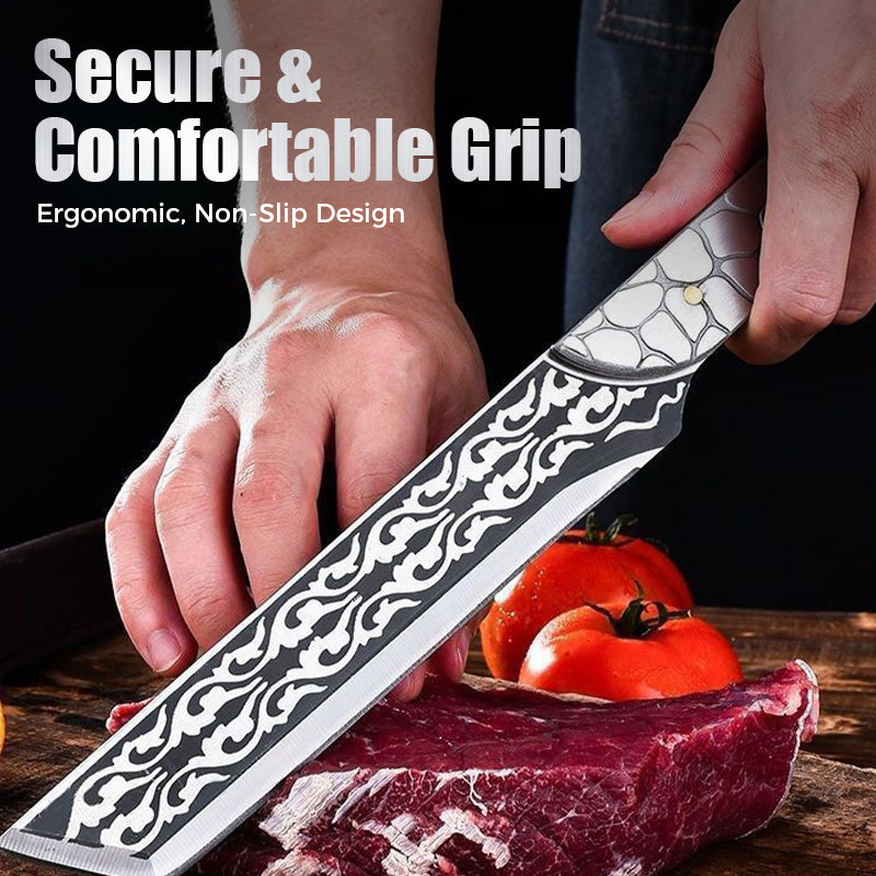 🔪 50% OFF! ✨ FULL-TANG SURVIVAL KNIFE - 8" Stainless Steel Blade with Fire Starter, Multi-Tool Kit Included, Perfect for Outdoor Adventures and Camping 🏕️🔥