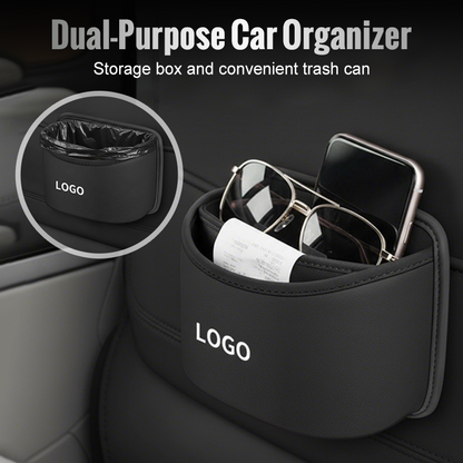Clip-On Car Storage Box & Trash Can
