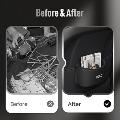 Clip-On Car Storage Box & Trash Can