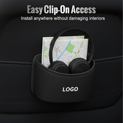 Clip-On Car Storage Box & Trash Can