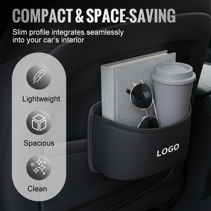 Clip-On Car Storage Box & Trash Can