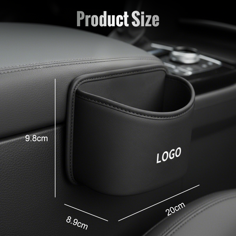 Clip-On Car Storage Box & Trash Can