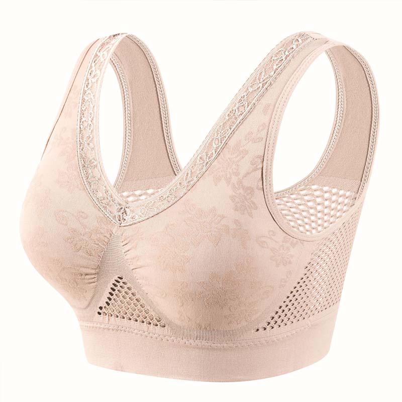 Pure Cotton Buttonless Comfy Lifting Bra