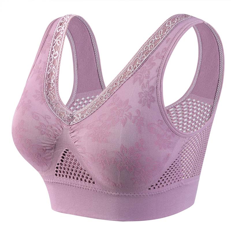 Pure Cotton Buttonless Comfy Lifting Bra