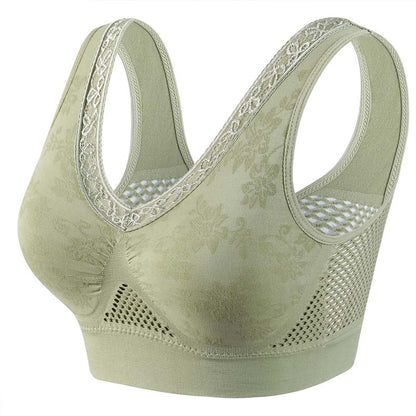 Pure Cotton Buttonless Comfy Lifting Bra