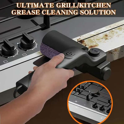 Cordless Electric BBQ Brush Cleaner – Deep Cleaning, Long Handle & Rechargeable 🔋