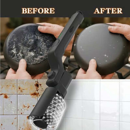 Cordless Electric BBQ Brush Cleaner – Deep Cleaning, Long Handle & Rechargeable 🔋