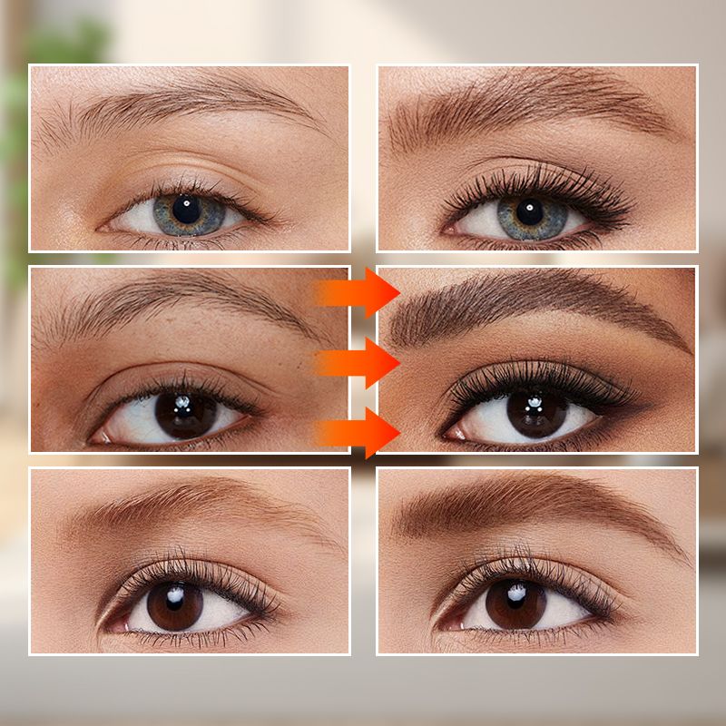 Waterproof Four-tip Beard and Eyebrow Pen