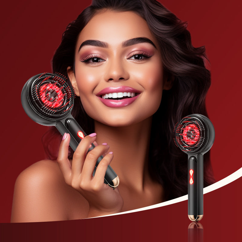 💆‍♀️🌟Multi-function Head Massage Comb🔄 Deep Relaxation, Scalp Care, One-Touch Comfort Experience!